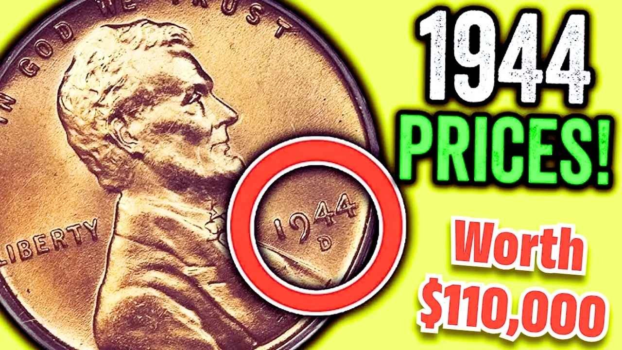 1944 Wheat Pennies Worth a Fortune