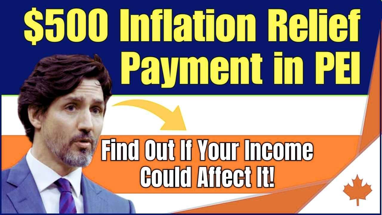 PEI Offers $500 Relief Cheques